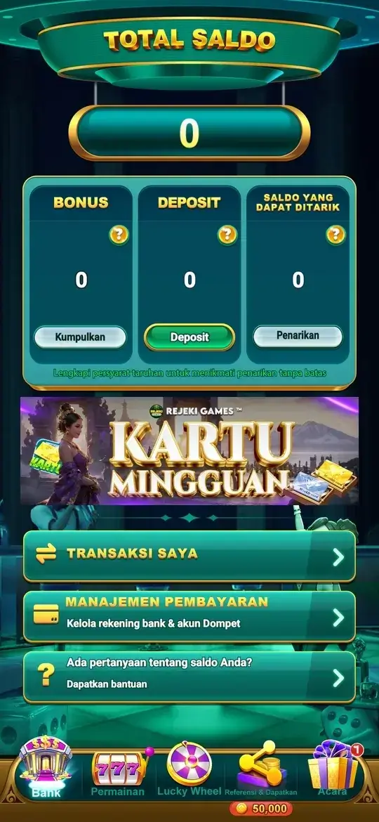 Rejeki Games - Sportsbook